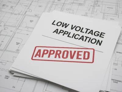 low voltage permitting